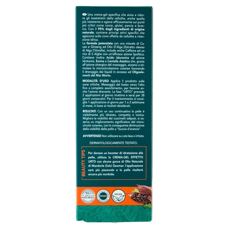 Geomar Crema-Gel Effetto Urto Azione Tonificante 200 mL